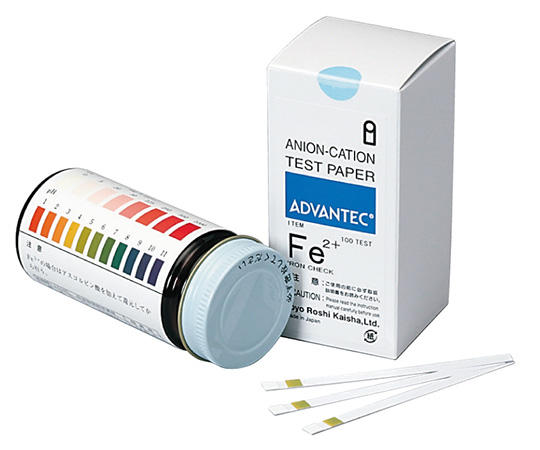 イオン試験紙 アイアンチェック 1箱（100枚入）画像