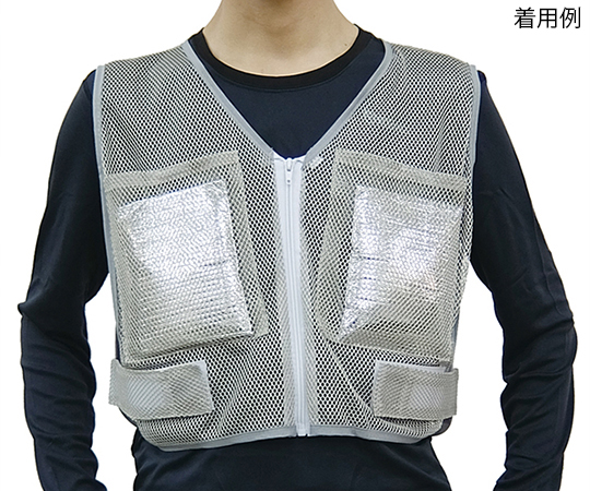 メッシュベスト保冷剤付き画像