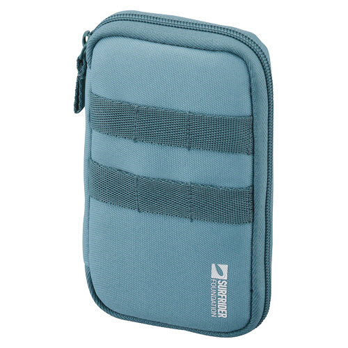 SFJ×LIHIT LAB. ｺﾝﾊﾟｸﾄﾍﾟﾝﾎﾟｰﾁ ｻｰﾌﾌﾞﾙｰ 1個画像