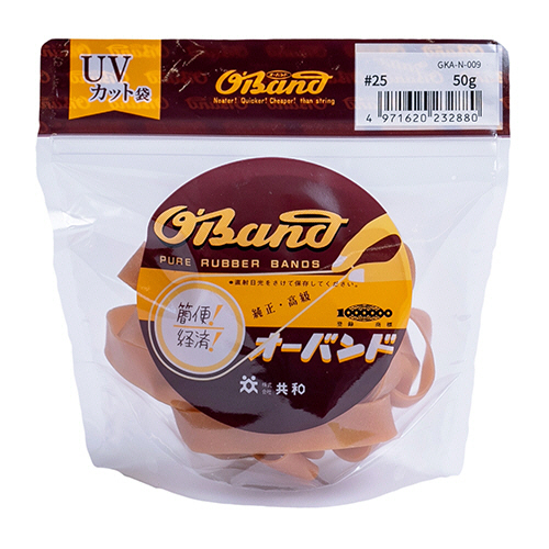 ｵｰﾊﾞﾝﾄﾞ #25 内径63.5mm 50g入 透明袋 1袋画像