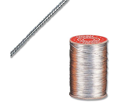 HEIKO 紐 贈答用紐 銀唐打 約1.2mm×100m 銀画像