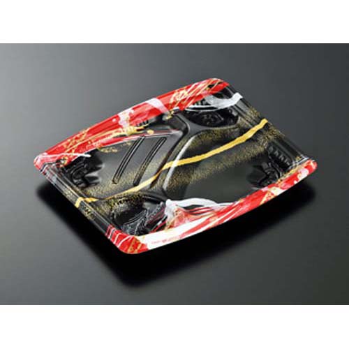 中央化学 弁当容器 CT もり弁 24-20C ことねR-BK 本体画像