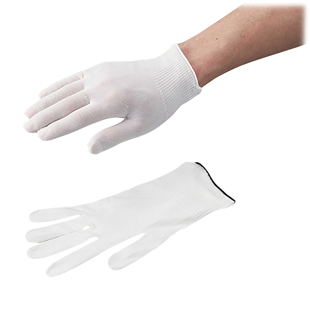 クリーンルーム用インナー手袋　クリーンパック　M　ショート　10双入画像