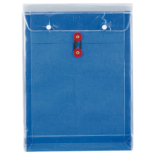 ﾏﾁﾋﾓ付ﾋﾞﾆｰﾙ保存袋 ﾚｻﾞｯｸ 角0 184g/m2 青 1枚画像