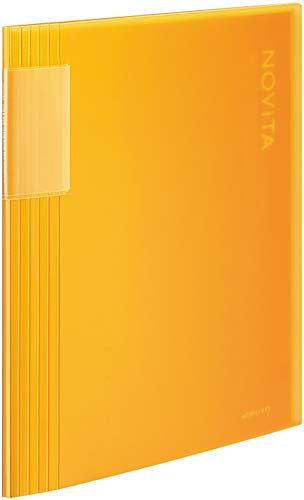 ノビータ　クリアカラー　Ａ４縦　４０Ｐ　黄１０冊画像