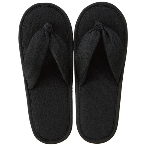 ﾃﾞｨｽﾎﾟｰｻﾞﾌﾞﾙｽﾘｯﾊﾟ 鼻緒ｽﾘｯﾊﾟ 27cm ﾌﾞﾗｯｸ 1足