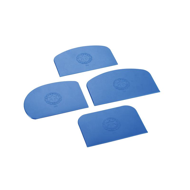 調理道具 耐熱ドレッジ 小(66ブルー)4枚組画像