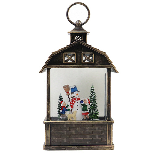 ﾊﾞﾌﾞﾙLEDﾗｲﾄ ﾊｳｽ型ｽﾉｰﾏﾝ(ｵﾙｺﾞｰﾙ8曲) 1個画像