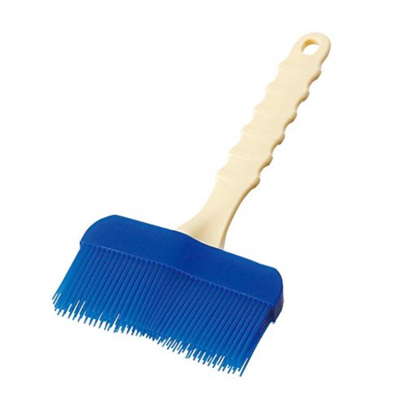 刷毛 シリコンハケ 100mm 大々 青画像