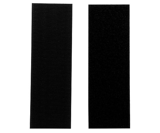 強力面ファスナー バリバリテープ 車内用 50×150mm 黒 1セット（2組入）画像