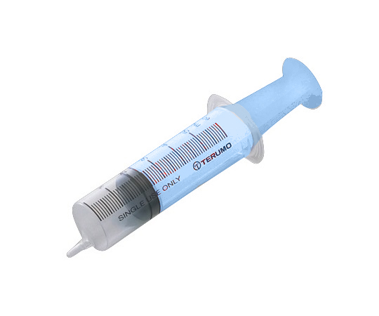 テルモシリンジ 50mL スリップチップ（横口）青 1箱（20本入）画像