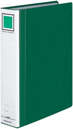 チューブＦエコツインＲ緑Ａ４縦背幅６５ｍｍ１０冊