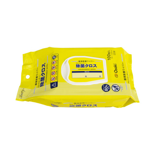 アルウエッティ除菌クロス　ピロータイプ　１００枚入画像