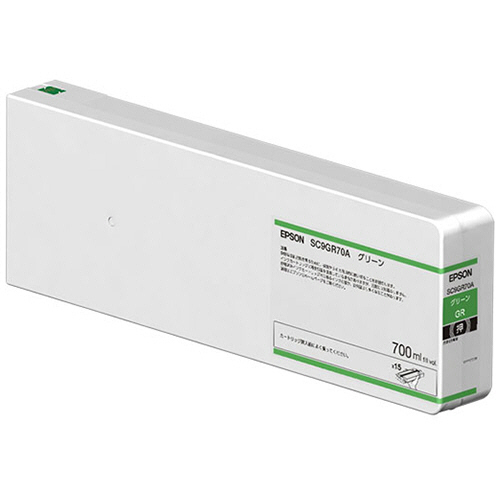 ｲﾝｸｶｰﾄﾘｯｼﾞ ｸﾞﾘｰﾝ 700mL SC9GR70A 1個画像