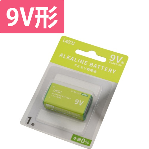 アルカリ乾電池　9V形　1個入画像