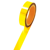 ﾒｯｷﾃｰﾌﾟ 幅25mm×長さ50m 金 1巻画像