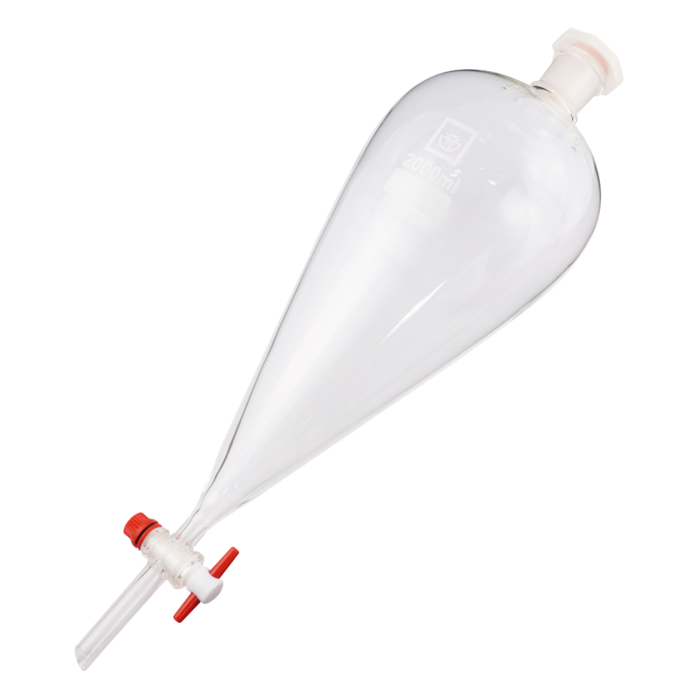 分液ロート 樹脂栓付き 2000mL画像