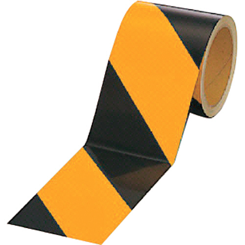 反射ﾄﾗﾃｰﾌﾟ ﾎﾟﾘｴｽﾃﾙ樹脂ﾌｨﾙﾑ 90mm幅×10m 1巻画像