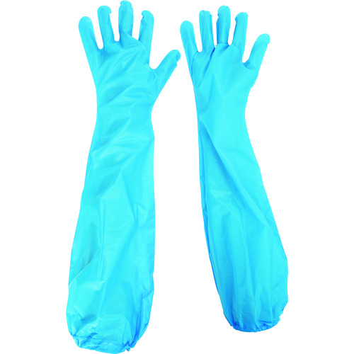 ミドリ安全　ポリエチレンディスポ手袋　ベルテ５９０Ｎ　ロング６０ｃｍ　３０枚入画像