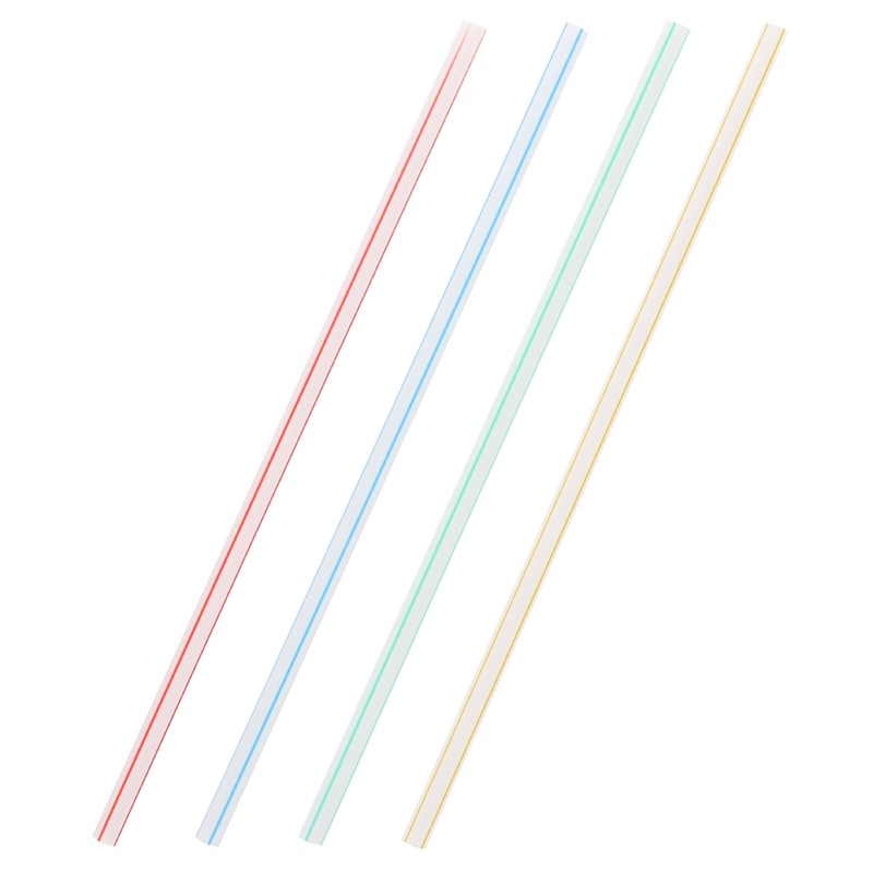 ストレートストロー６×２１０　ストライプ　裸画像