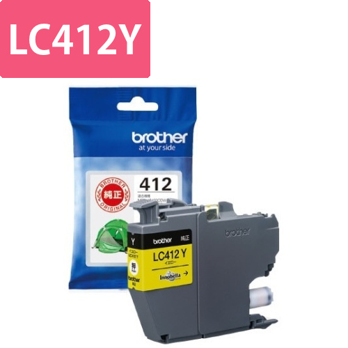 純正インク　LC412Y　イエロー画像