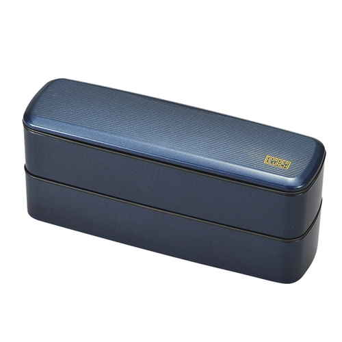 弁当箱 スリムランチ Border 660ml メタネイビー画像