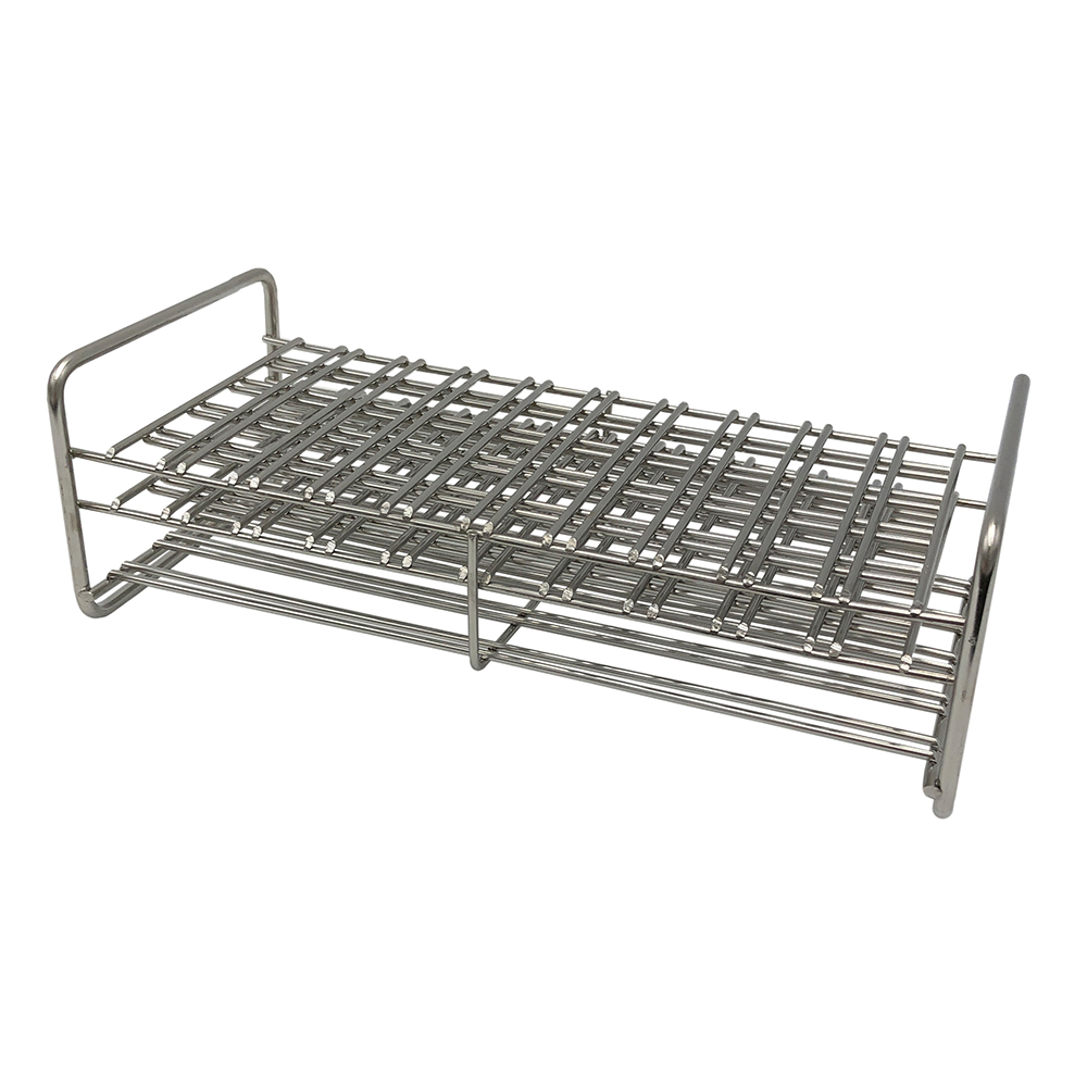 ステンレス試験管立　配列：5×10　サイズ：□11mm画像