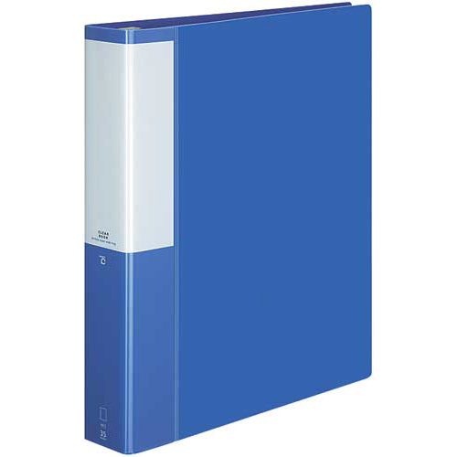 クリヤーＢポジティ替紙式青Ａ４縦背幅５３ｍｍ画像