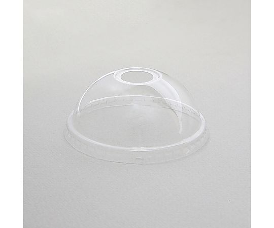 透明カップ ドーム蓋 口径95mm用 O穴付き 50個入画像