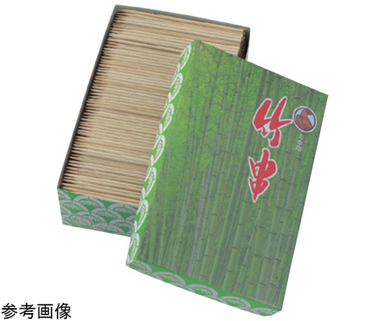 竹製うなぎ串φ3.0mm（1kg箱入）12cm画像