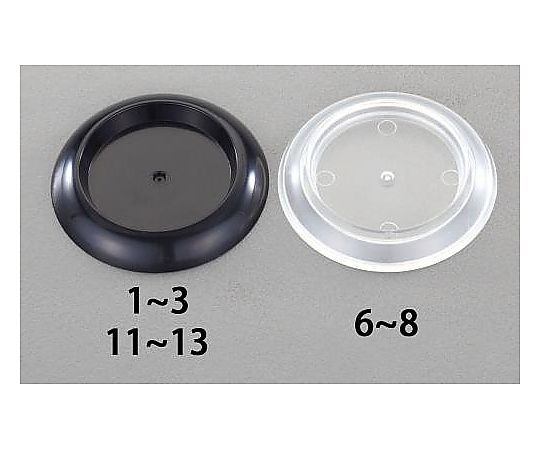 60.0mm キャスター用受け皿(ｽｹﾙﾄﾝ/4個)