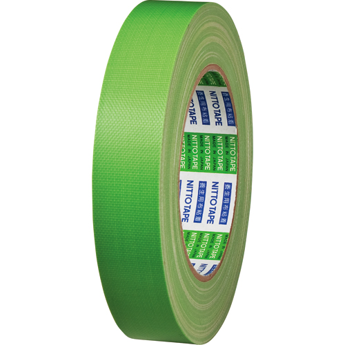 ﾆﾄｸﾛｽﾃｰﾌﾟ 25mm×25m 厚み0.35mm 緑 1巻画像