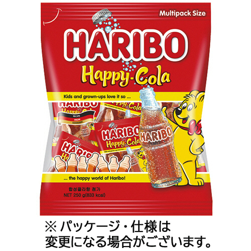 ﾐﾆﾊｯﾋﾟｰｺｰﾗ 250g 1ﾊﾟｯｸ(約20袋)画像