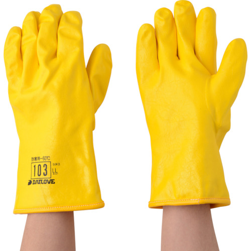 防寒用手袋 ﾀﾞｲﾛｰﾌﾞ103(LL) 1双画像