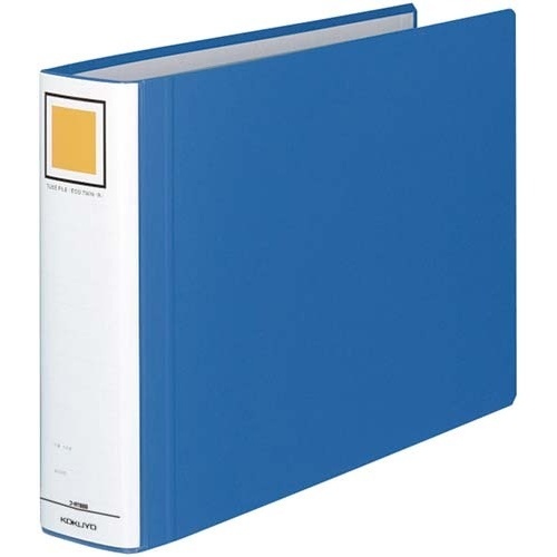 チューブエコツインＲ青Ｂ４横背幅７５ｍｍ１２冊以上画像