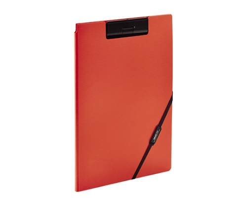 SMART FIT クリップファイル 4オレンジ F-7560画像