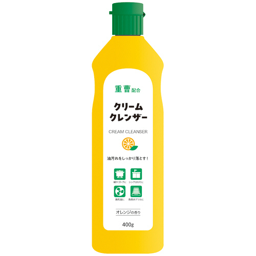 ｸﾘｰﾑｸﾚﾝｻﾞｰｵﾚﾝｼﾞ 重曹配合 400g 1本画像