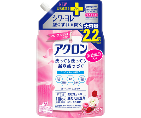 アクロン フローラルブーケの香り 詰替用 850mL画像