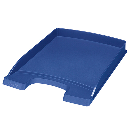 ﾌﾟﾗｽ ﾚﾀｰﾄﾚｰ ｽﾘﾑ ﾌﾞﾙｰ A4 1個画像