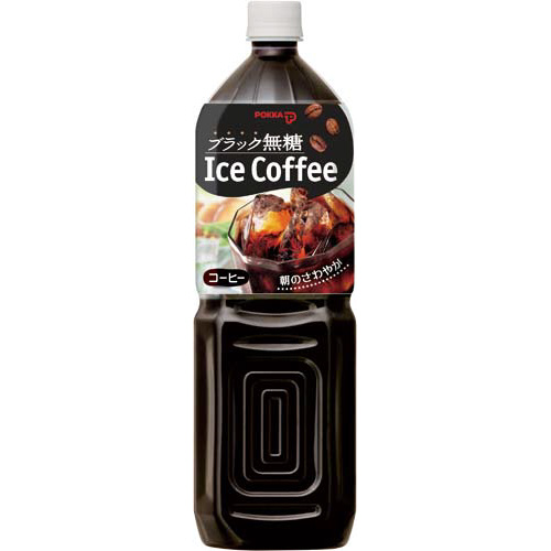 アイスコーヒーブラック無糖　１．５Ｌ　１６本画像