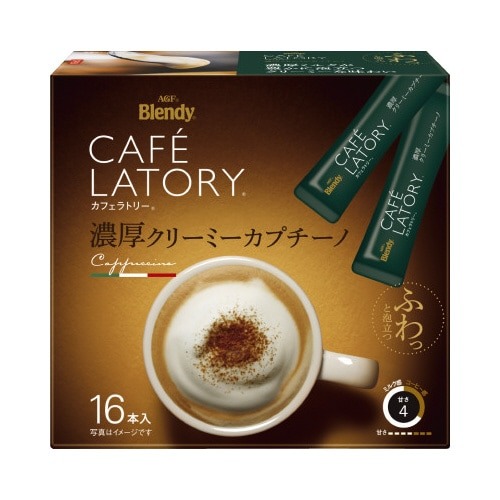 カフェラトリー濃厚クリーミーカプチーノ　１６本×２画像