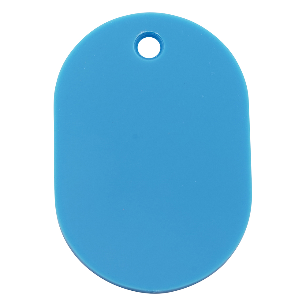 番号札 大（41×60mm） 番号無し スカイ 1組（50枚入）