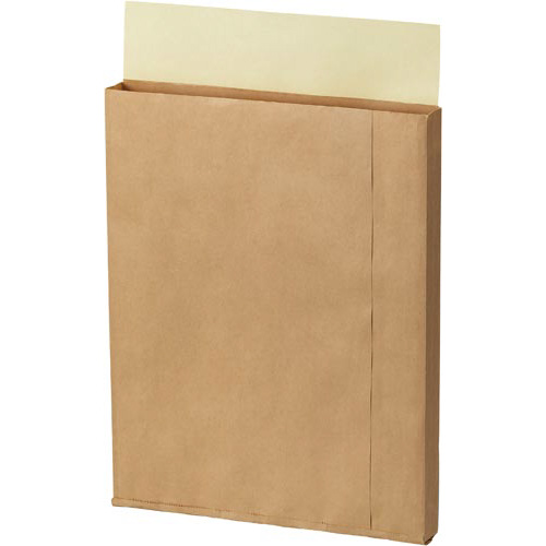 ポストイン定形外封筒角２未晒クラフト１００枚×５画像