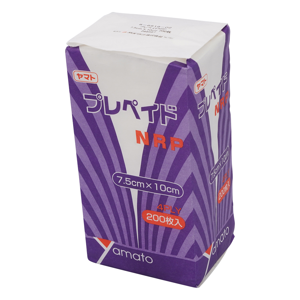 不織布ガーゼ（プレペイドNRP） 75×100 1袋（200枚入）画像