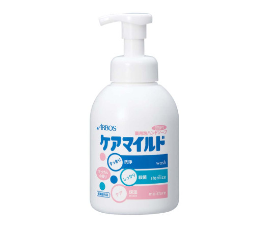 アルボース 薬用泡ハンドソープ ケアマイルド せっけんの香り 500mL画像