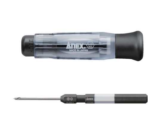精密ドライバー　なめた精密ネジはずし　刃先+0(M1~2.6)　全長152mm