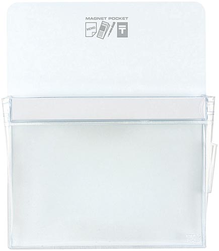 マグネットポケット　Ａ４　１８０×２３０ｍｍ　白
