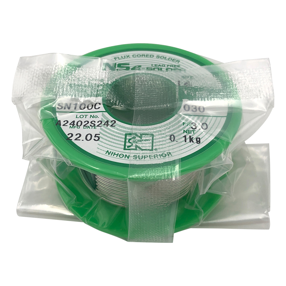 鉛フリーやに入りはんだ　φ1.6mm画像