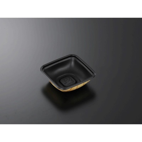 中央化学 どんぶり容器 SD 庵里丼 K13 BK-輪Y 本体画像