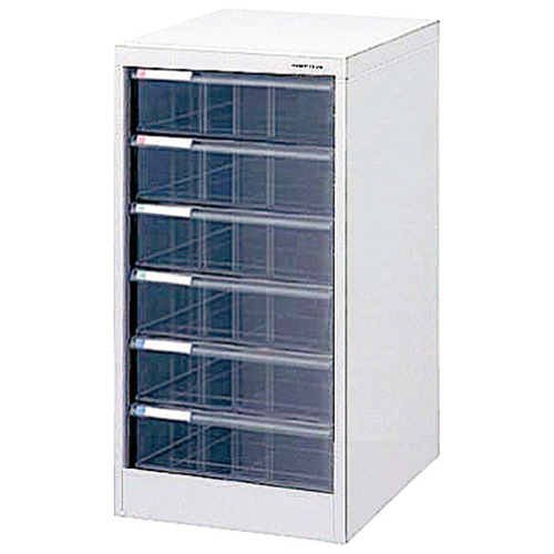 ｱﾊﾞﾝﾃV2 ﾌﾛｱｹｰｽ A4ﾀﾃ 深6段 白 1台画像